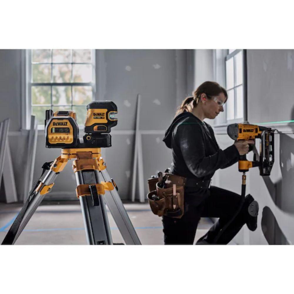 Láser Verde Línea Cruzada 20v Dewalt DCLE34220GB Sin Bateria-4