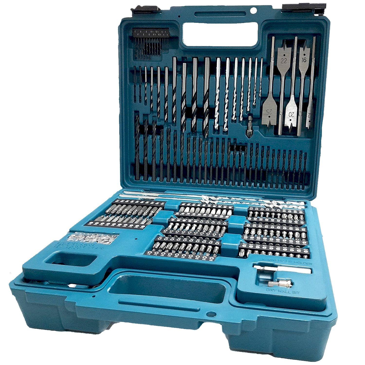 Set Accesorios Y Herramientas Mnuales 256 Pzs Makita E-11689-2