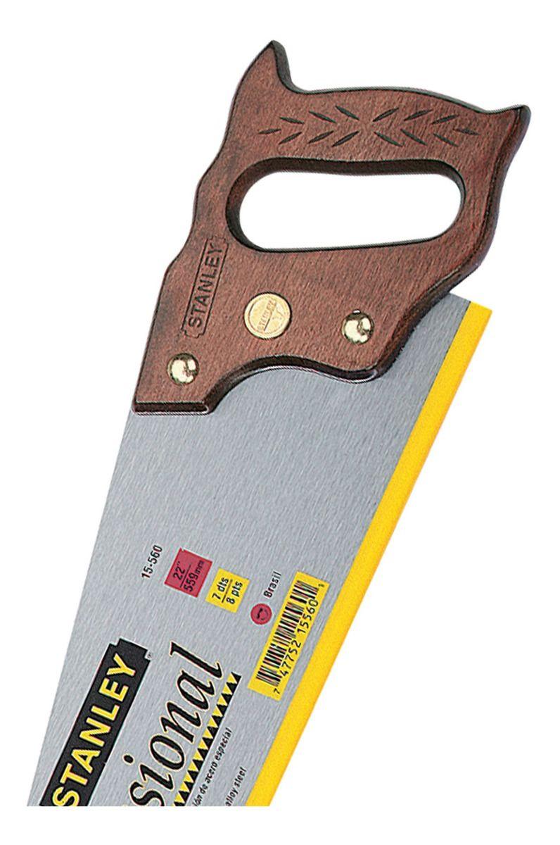 Serrucho carpintero 22'' Stanley 15-560-4