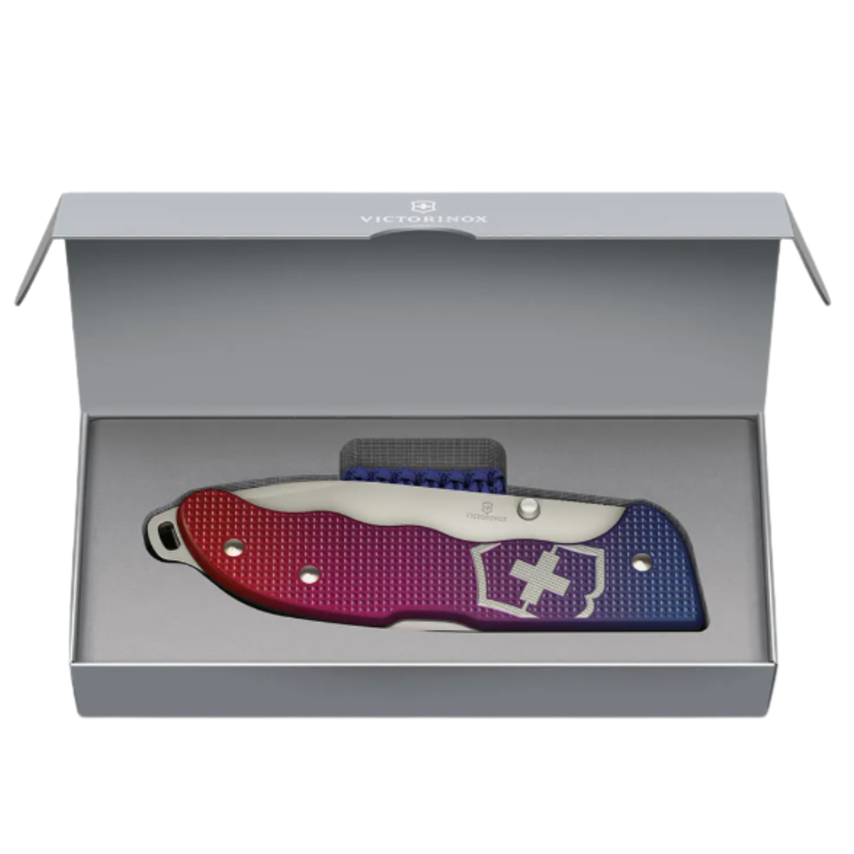 Navaja Cortaplumas EvokeAlox Azul/Roja Victorinox0.9415.D221-4