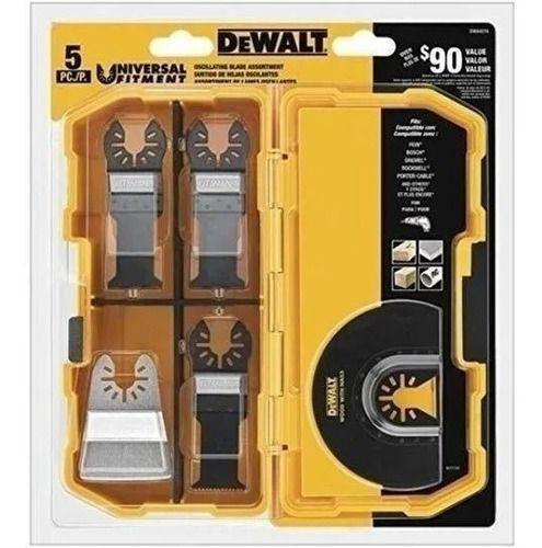 Kit De Accesorios Oscilantes 5 Piezas Dewalt Dwa4216-5