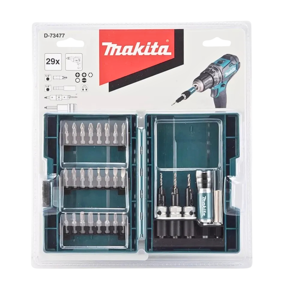 Set 29 Piezas Avellanado con Guía D-73477 Makita-2
