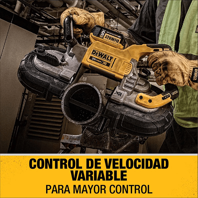 Sierra Banda De Corte Profundo 20v S/batería Dewalt Dcs374b-3