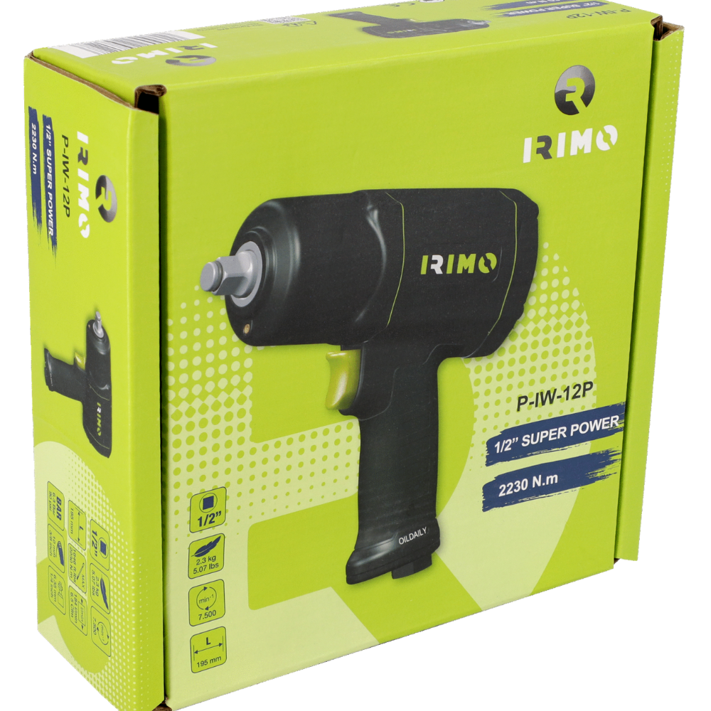 Llave de impacto Alto Rendimiento 1/2" 2230Nm PIW12P Irimo-5