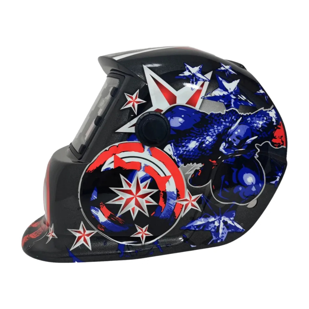 kit Soldadora Alpha Mig 120A 3en1  + Máscara Redbo RBLYE26-2