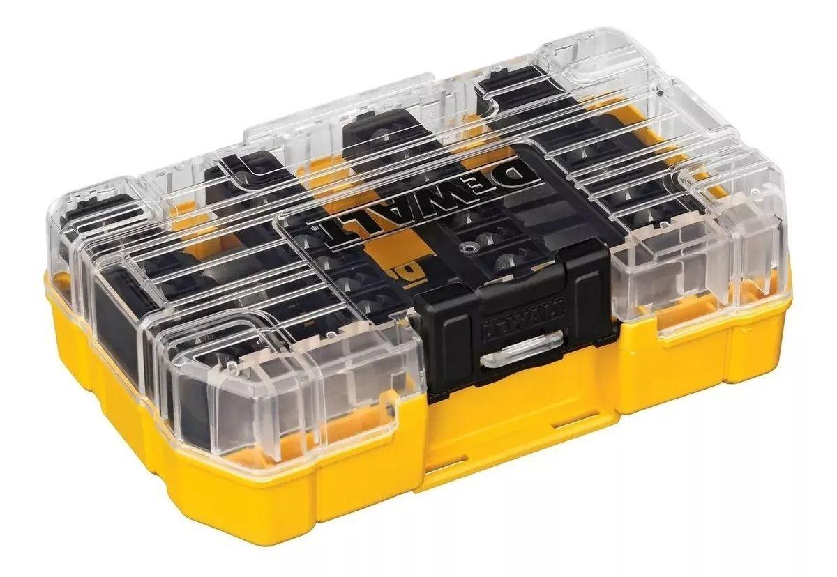 Set De 37 Piezas Con Guía Magnética Dewalt Dw2163-2