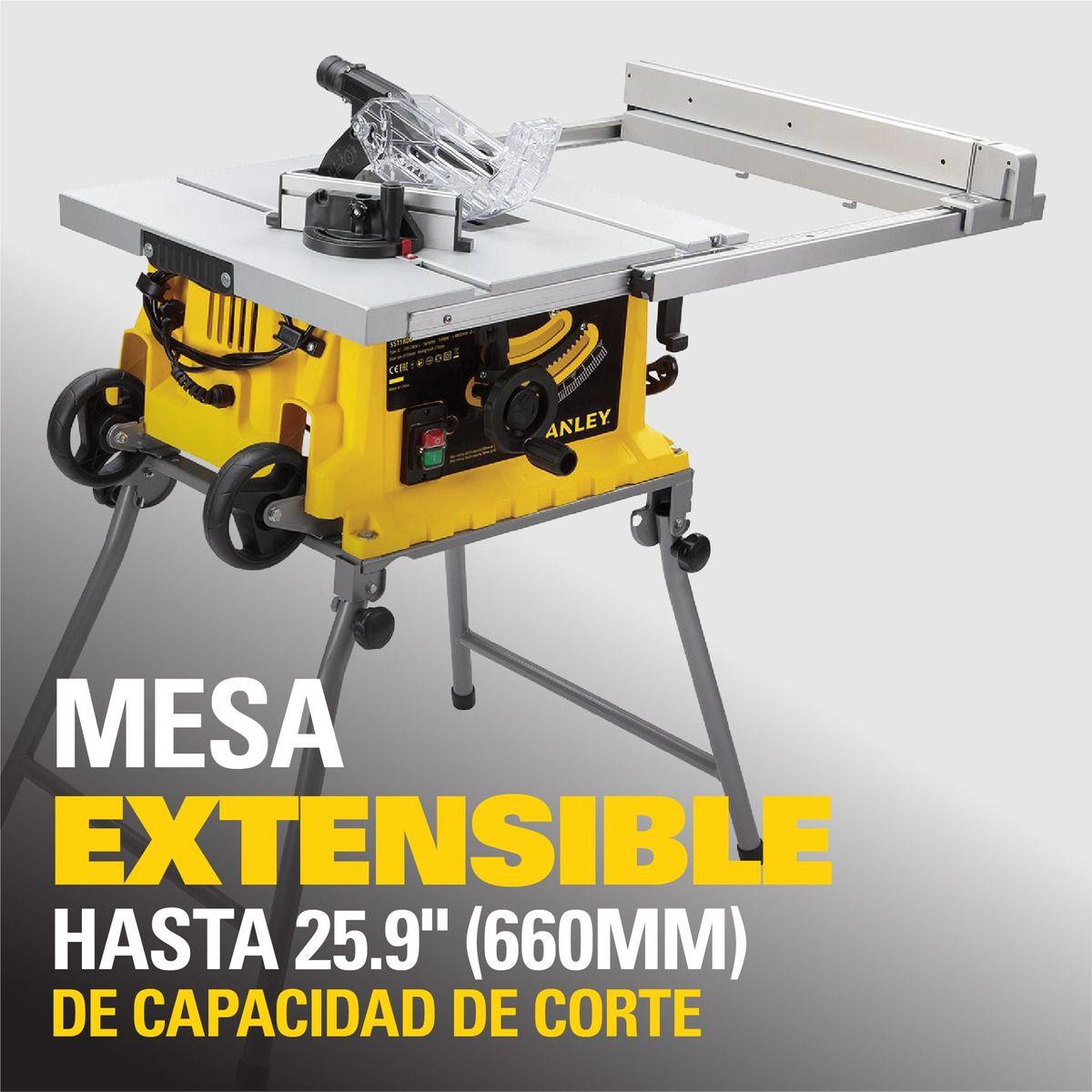 Sierra De Banco 10' 1800w Stanley Sst1801-b2c-3