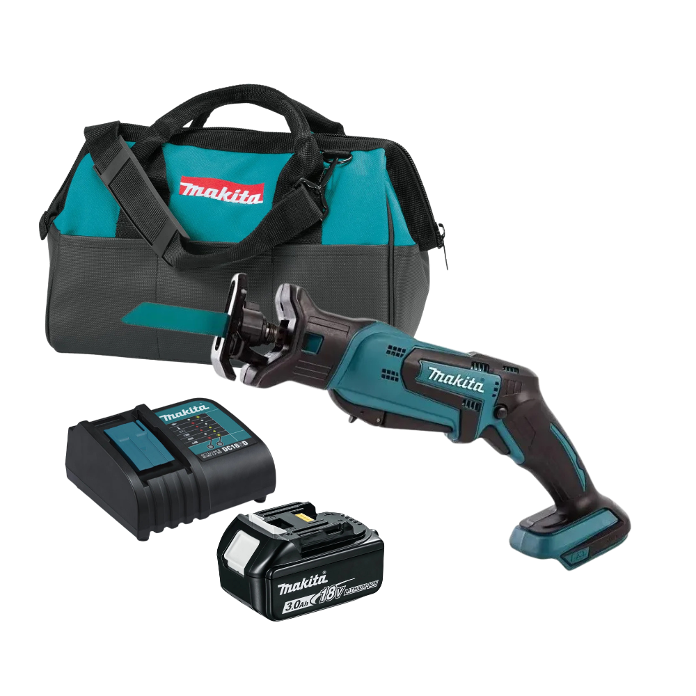 Sierra Sable Inalámbrica Car/Bat 3Ah. 18v Makita DJR183SF-0