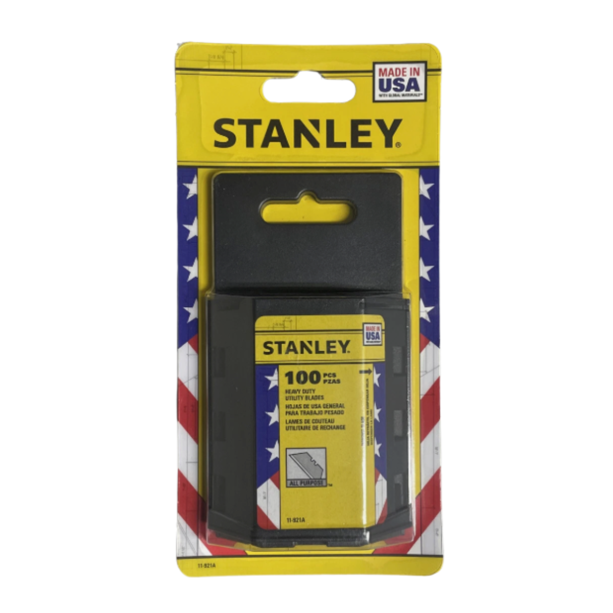 Repuesto Para Cuchillo Cartonero 100 Unid 11-921A Stanley-0
