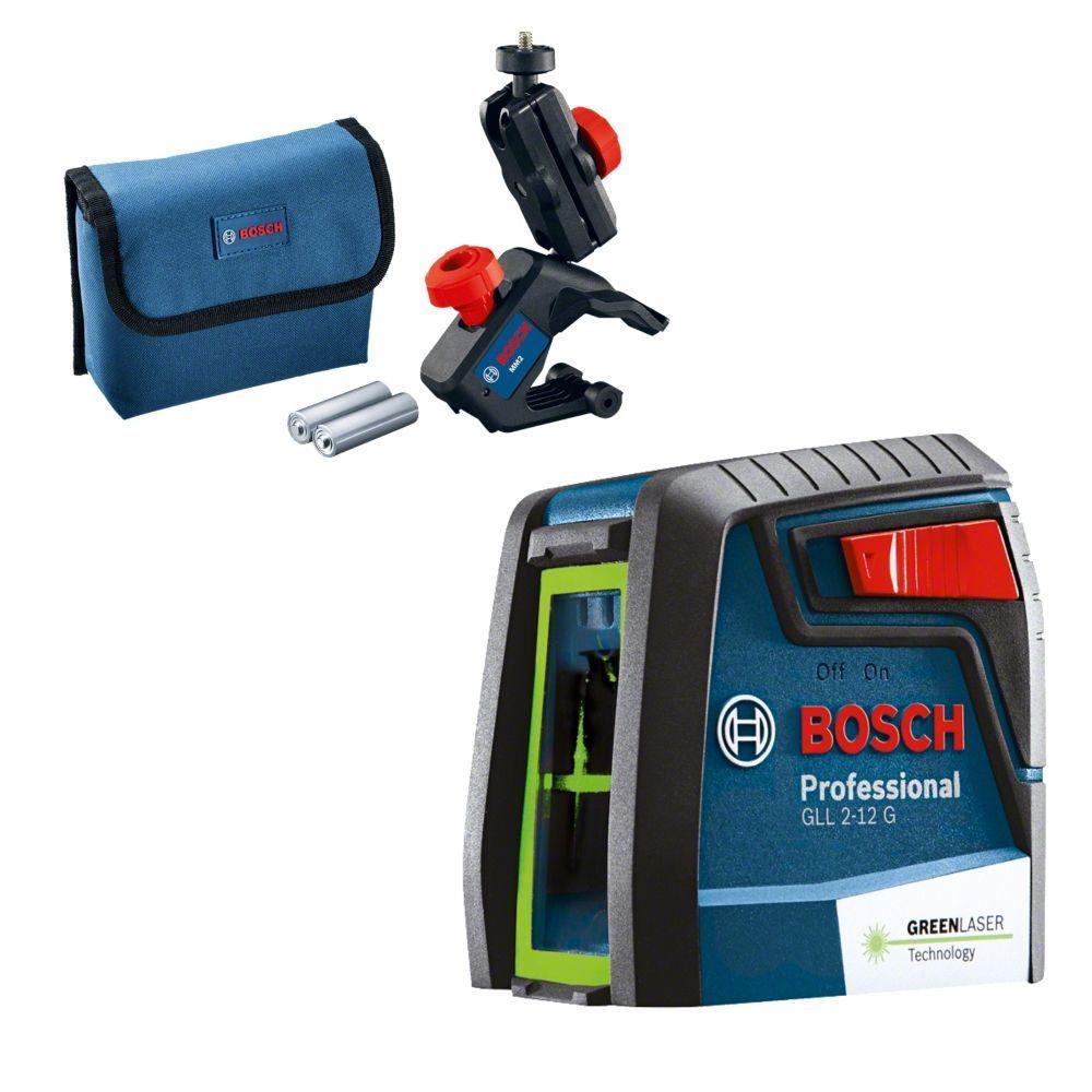 Nivel Laser Verde Bosch Gll 2-12g De Lineas Cruzadas-3