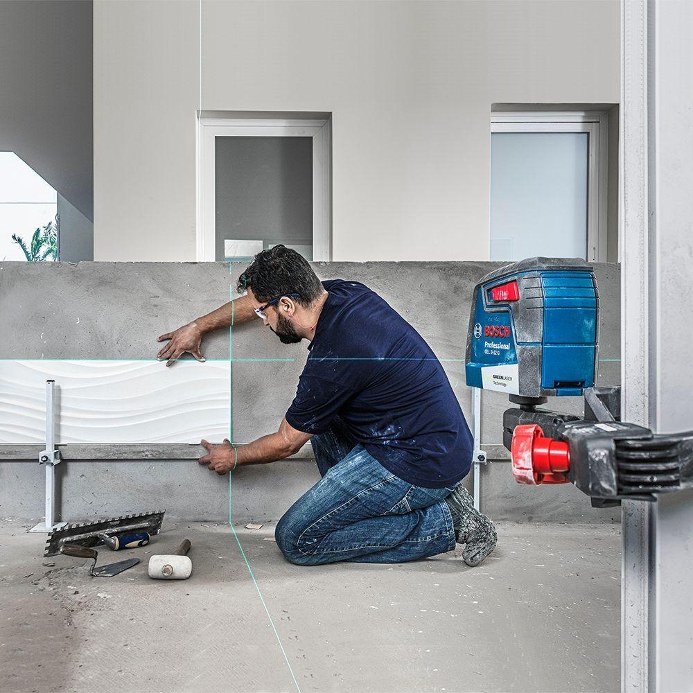 Nivel Laser Verde Bosch Gll 2-12g De Lineas Cruzadas-7