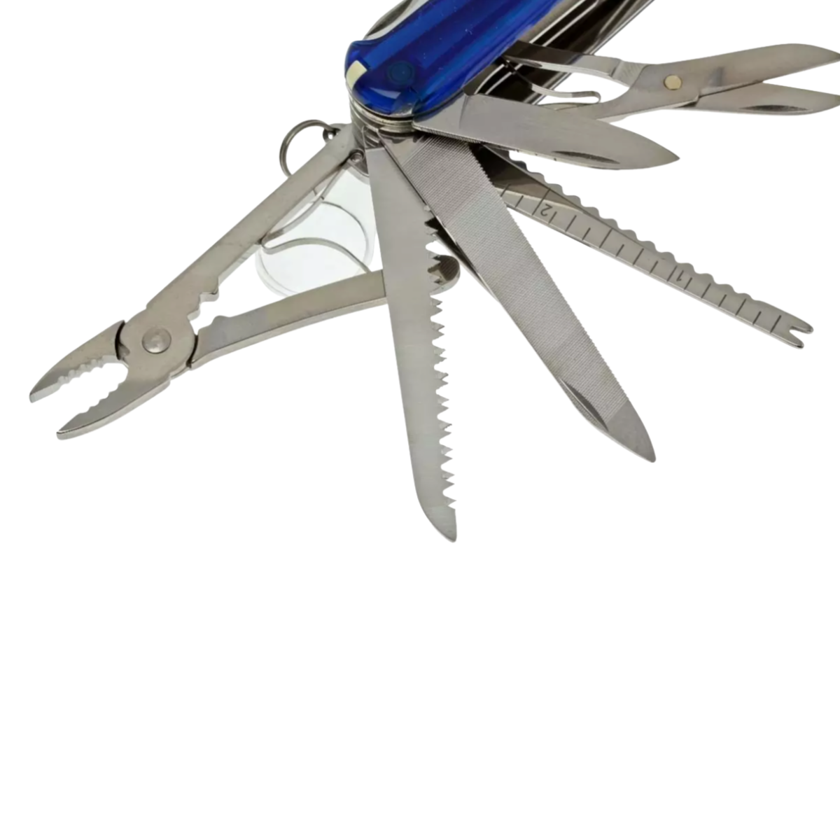 Navaja Cortaplumas Swiss Champ azul traslúcido Victorinox-2