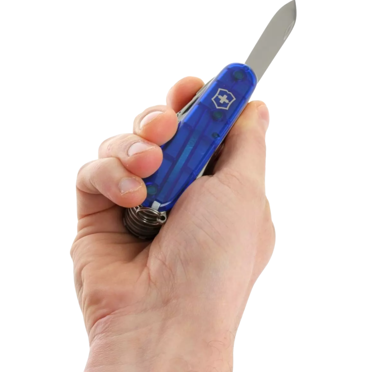 Navaja Cortaplumas Swiss Champ azul traslúcido Victorinox-6
