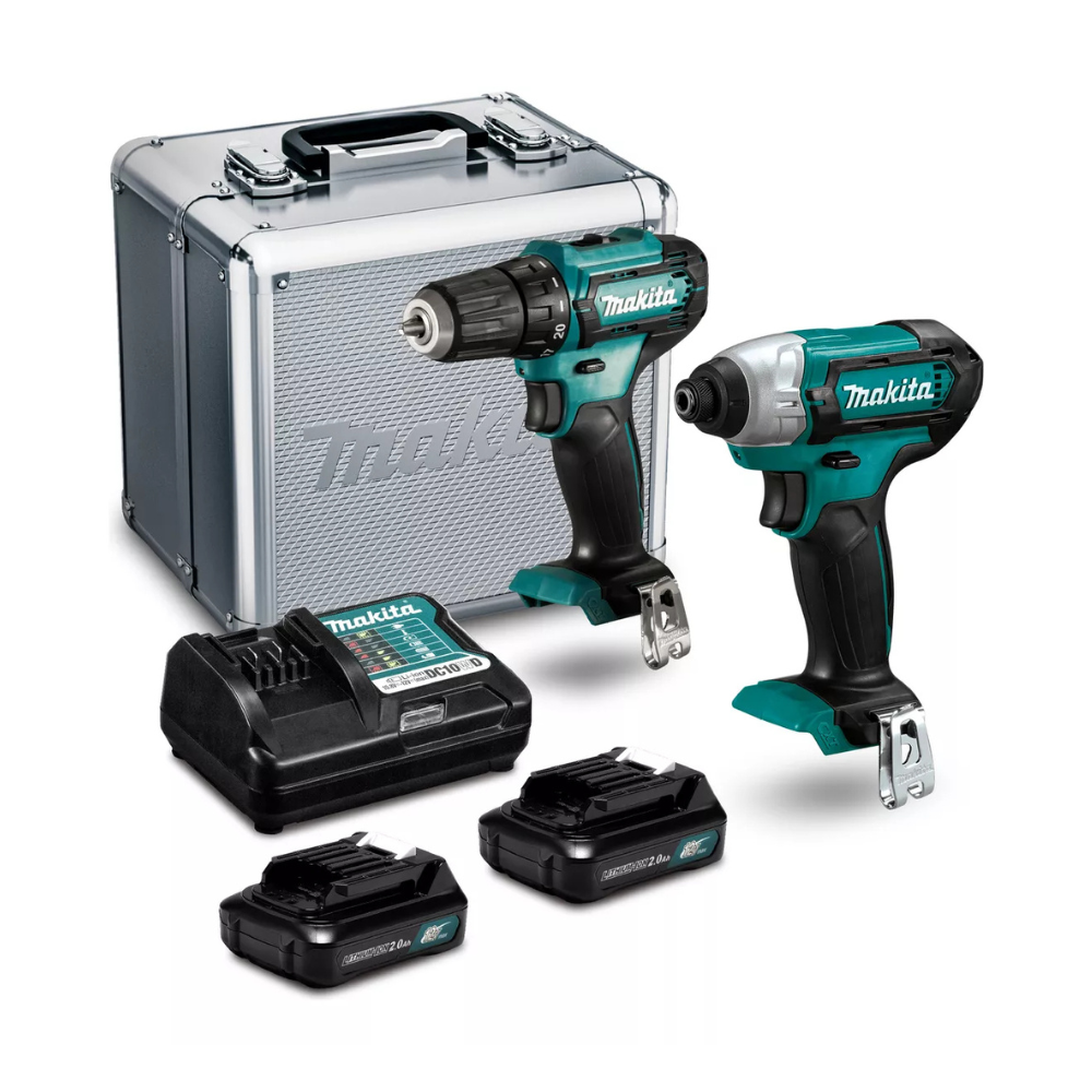 Kit Taladro + Atornillador Impacto 12v Makita Clx224sax-0