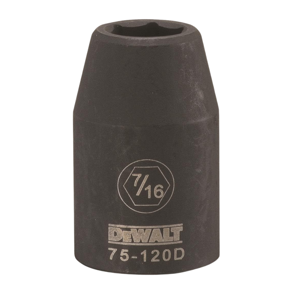Dado  de Impacto 7/16" con 6 puntos DeWalt DWMT75120OSP-2