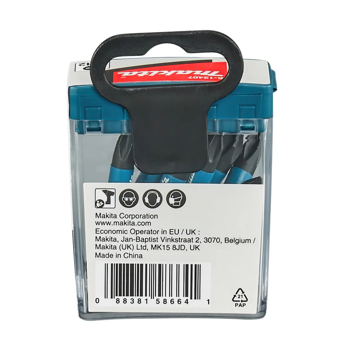 Set 10 Puntas de Impacto Black PH2-50mm Makita E-12407-3