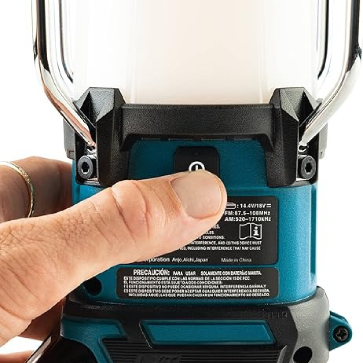 Radio Con Linterna Inalambrica Car/Bat 3Ah Makita DMR055SF-5