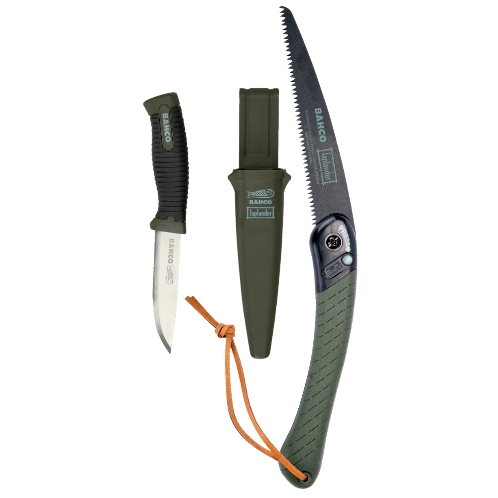 Pack De Cuchillo + Sierra Poda Plegable Bahco LAPKNIFE Suizo-4