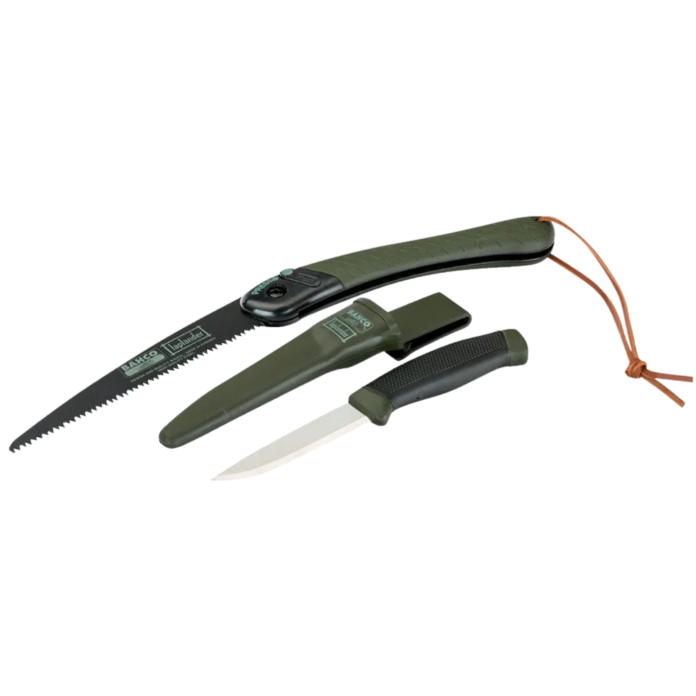 Pack De Cuchillo + Sierra Poda Plegable Bahco LAPKNIFE Suizo-5