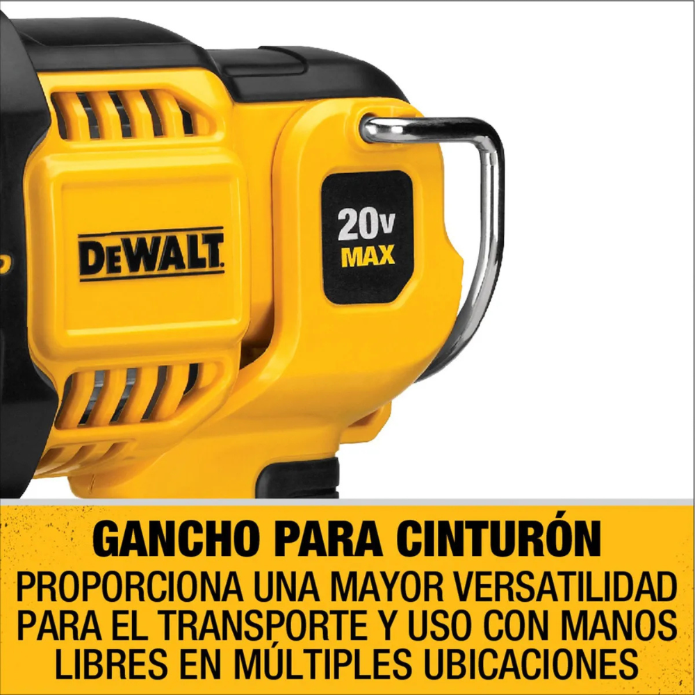 Luz Led Para Trabajo 20v Car/2Bat. 2Ah + Bolso Dewalt DCL043-3