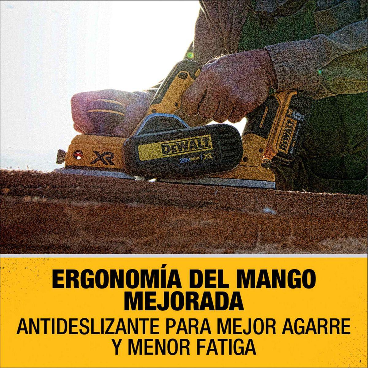 Cepillo Xr 20v Sin Carbones Y Sin Batería Dewalt Dcp580b-3