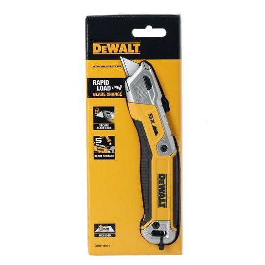 Cuchillo De Cuerpo Fijo Y Hoja Retractil Dewalt Dwht10998-3