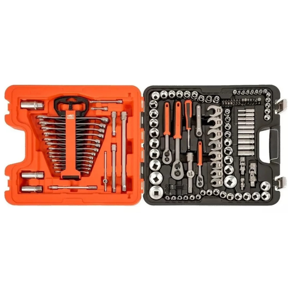 Juego De Dado Bahco De 1/4 - 3/8 - 1/2 138 Piezas S138-2