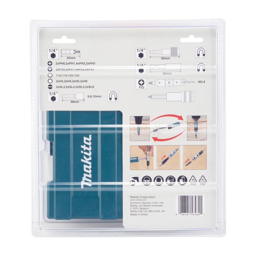 Set 47 Pcs puntas y avellanador D-73461 Makita-7