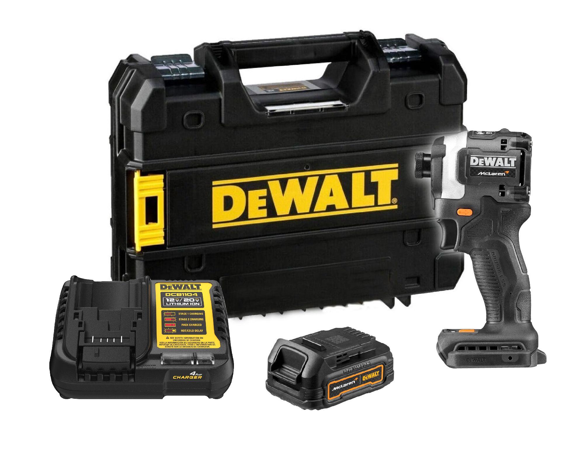 Atornillador de Impacto 1/4 20V Dewalt DCF85/ 1 Bateria-0