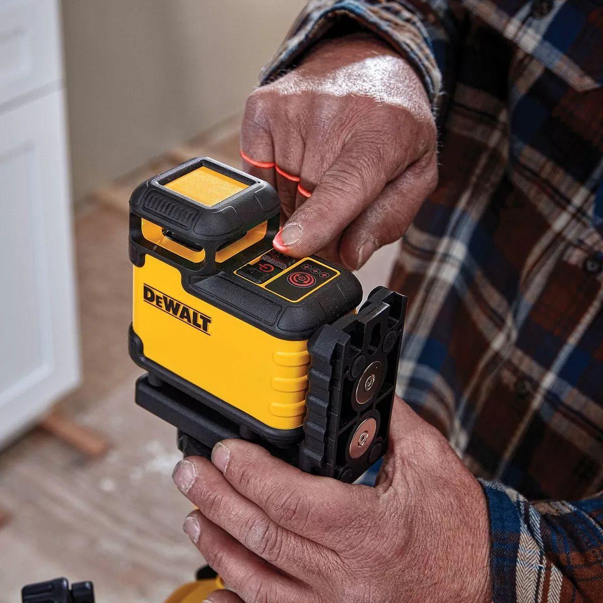Láser Línea Cruzada Luz Roja 360° 20m Dewalt Dw03601-6