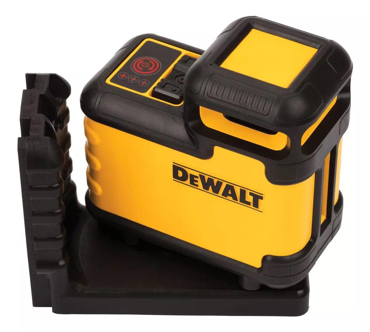 Láser Línea Cruzada Luz Roja 360° 20m Dewalt Dw03601-3