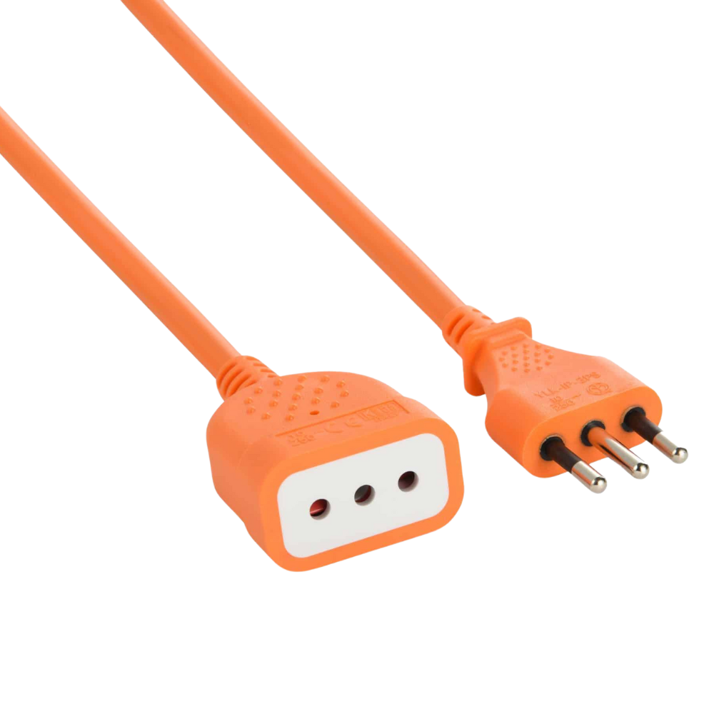 Extensión Eléctrica Profesional 1 Toma(s) 10 mts Naranja-1