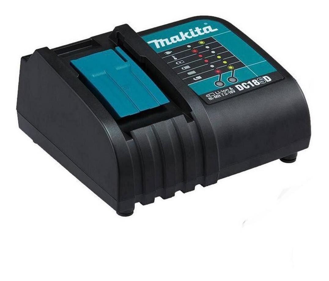 Taladro Percutor 18v 13mm Makita Dhp453x10 - 2 Baterias-3