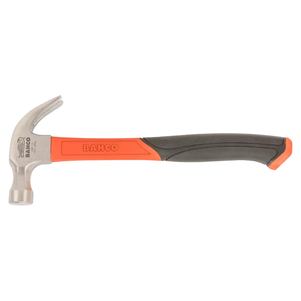 Martillo Carpintero Fibra Vidrio Bahco 450g 16oz-2