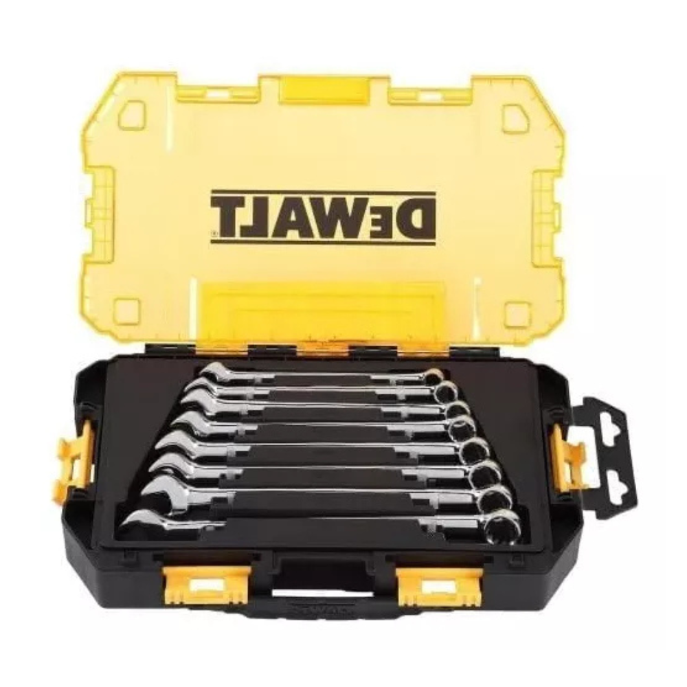 Set 8 Llaves Combinadas De 10 A 17mm Dewalt Dwmt73810-3