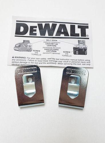 Kit 2 Ganchos Para Taladros Dewalt Original-2