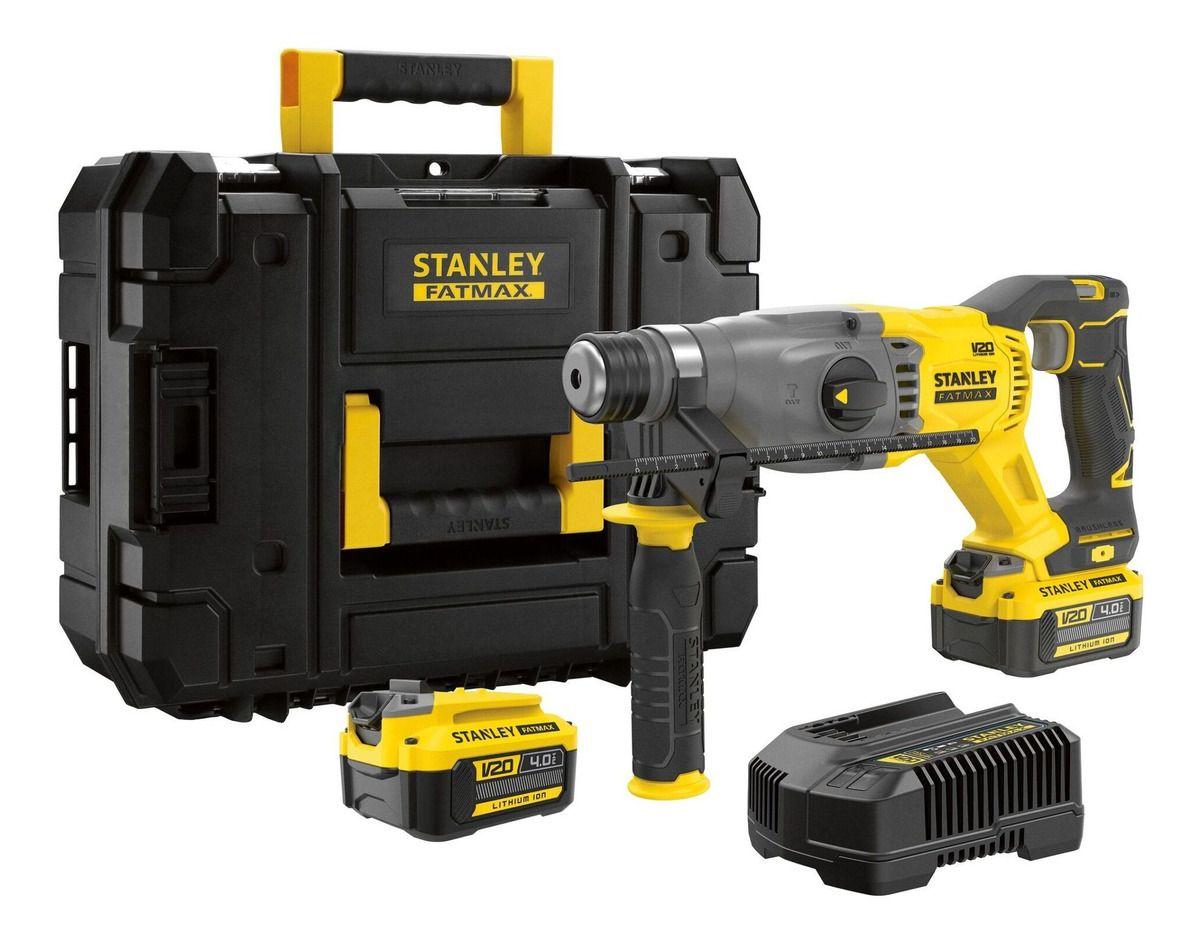 Kit Rotomartillo Sds Plus (22mm) 20v Stanley Sbh900m2k-0