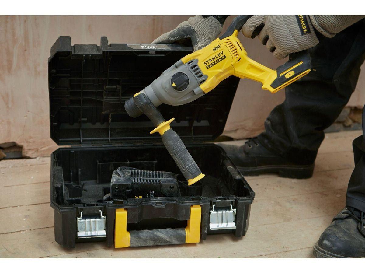 Kit Rotomartillo Sds Plus (22mm) 20v Stanley Sbh900m2k-7