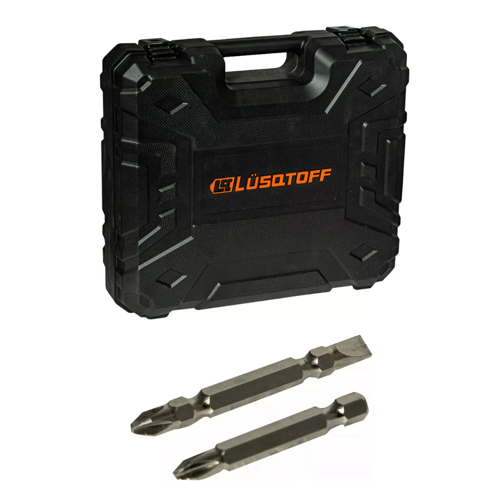 Atornillador De Impacto 1/4" Lusqtoff 18v Brushless + Kit-5