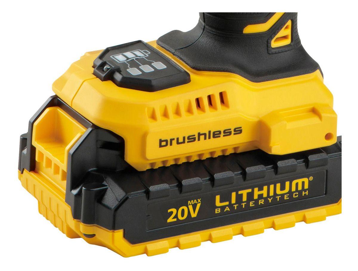 Atornillador Impacto Sin Carbones 20v Stanley Sbi201s2k-b2c-3