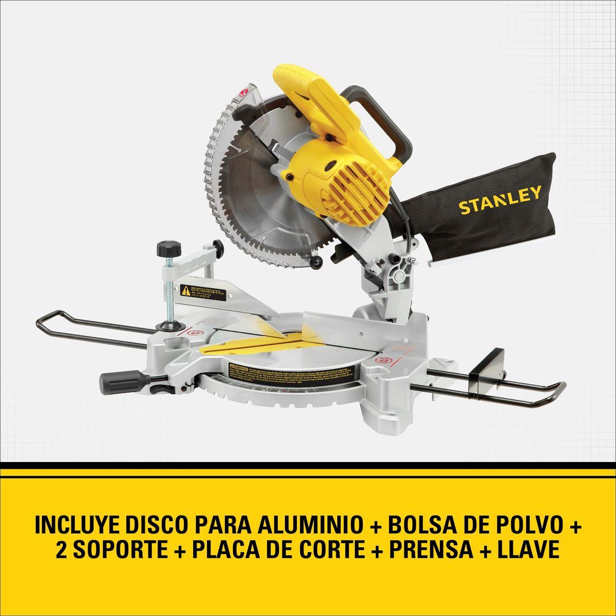 Sierra Ingleteadora 10  1.650w Stanley Sm16-b2c-3