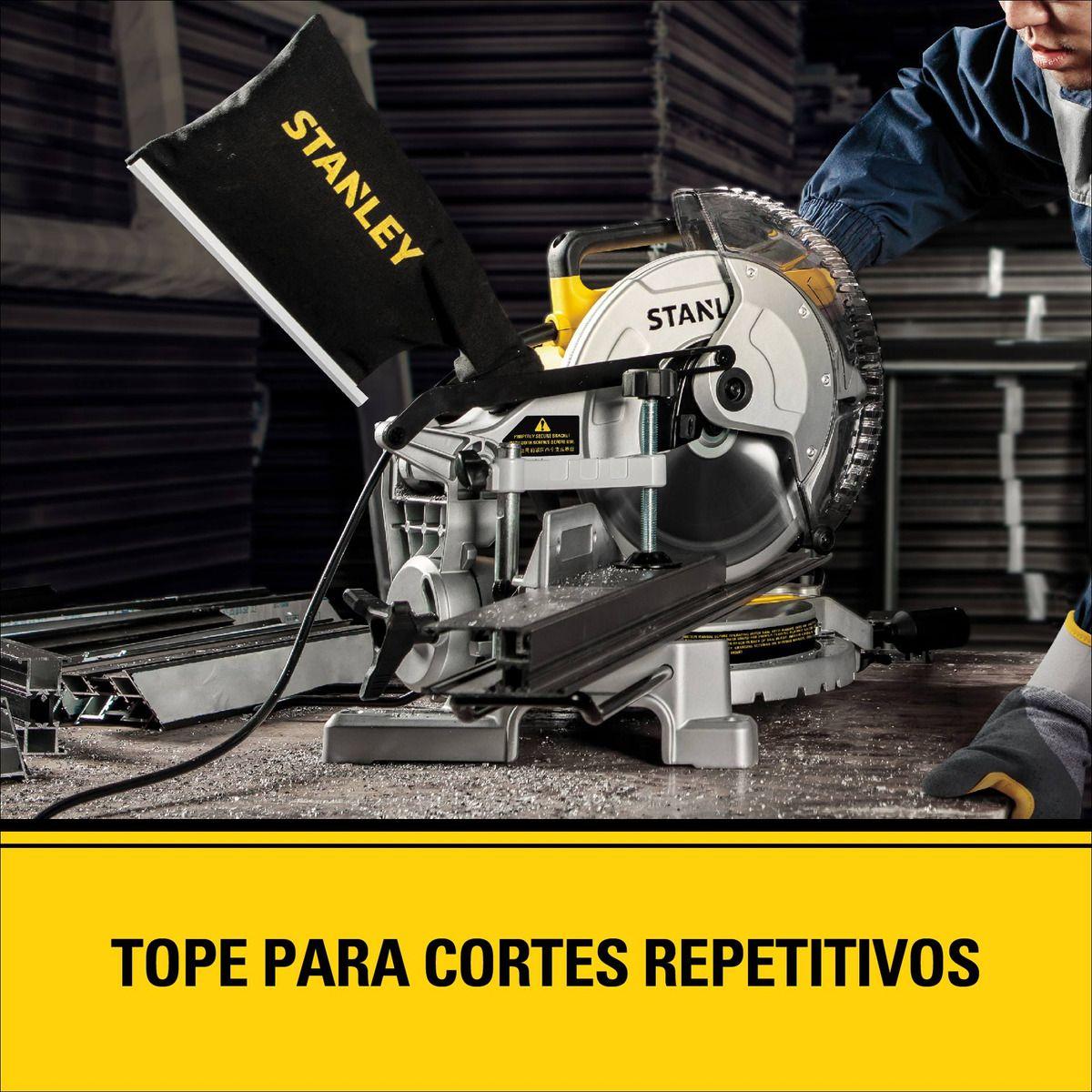 Sierra Ingleteadora 10  1.650w Stanley Sm16-b2c-5