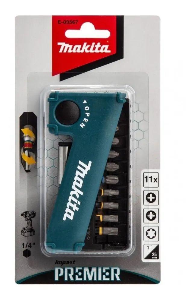Set De Puntas Impact Premier 25mm - 11 Pzs Makita E-03567-4