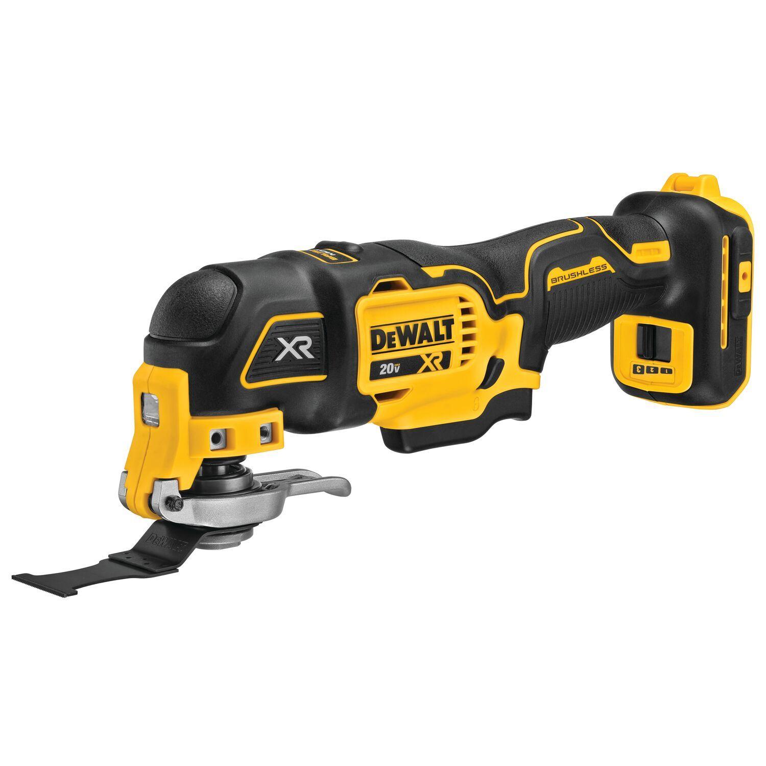 Multiherramienta Oscilante XR 20v Dewalt Dcs356m1-4