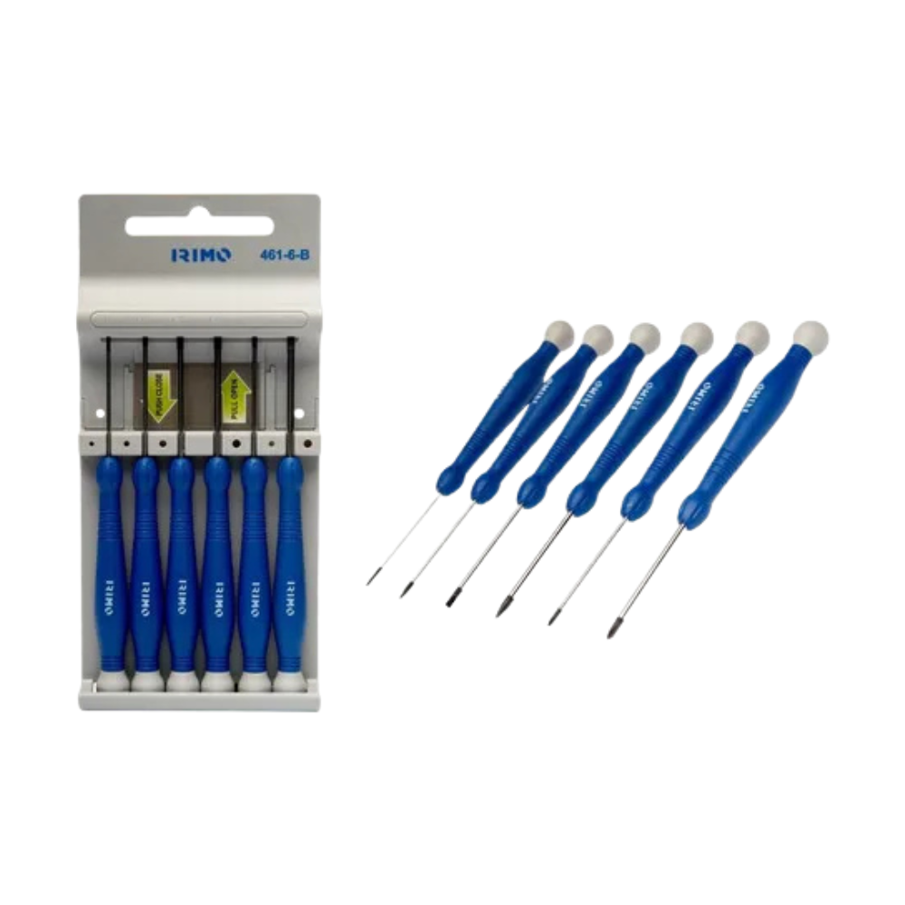 Set Juego De Destornilladores De Precision 6Pz Irimo 461-6-B-1