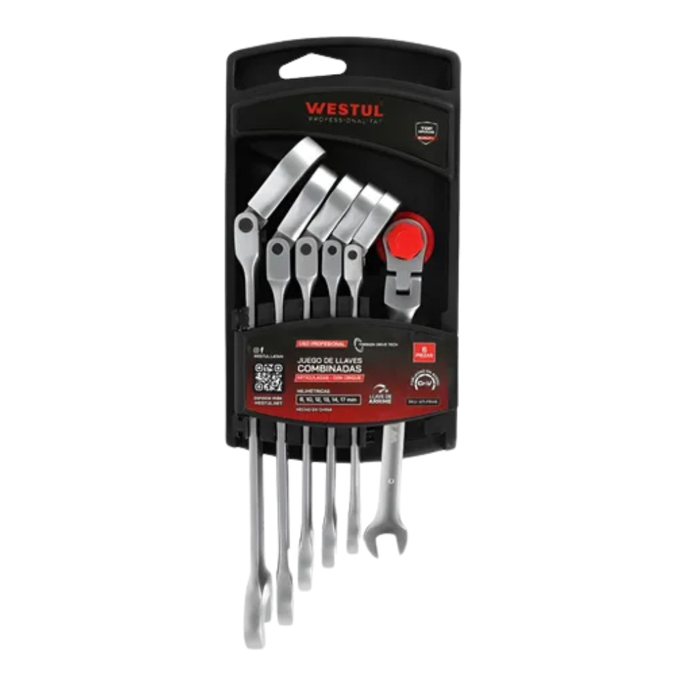 Set De Juego Coronas Con Chicharra Flexible Westul WT-FRW6-4