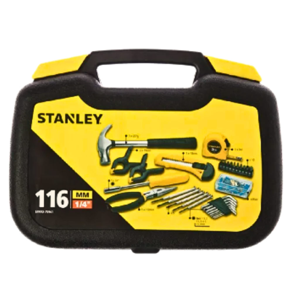 Kit 6 Herramientas Manuales/Accesorios 116Pza STHT075943-2