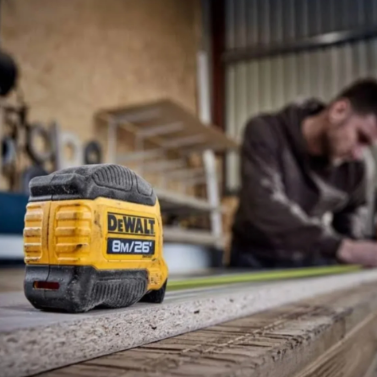 Huincha De Medir SERIESTM 8m/26 Dewalt Dwht38126s-3