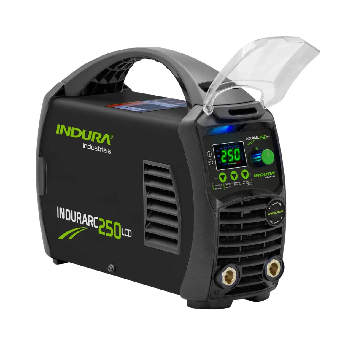 Soldadora Al Arco Indura Indurarc MMA 250 Lcd Negro-0