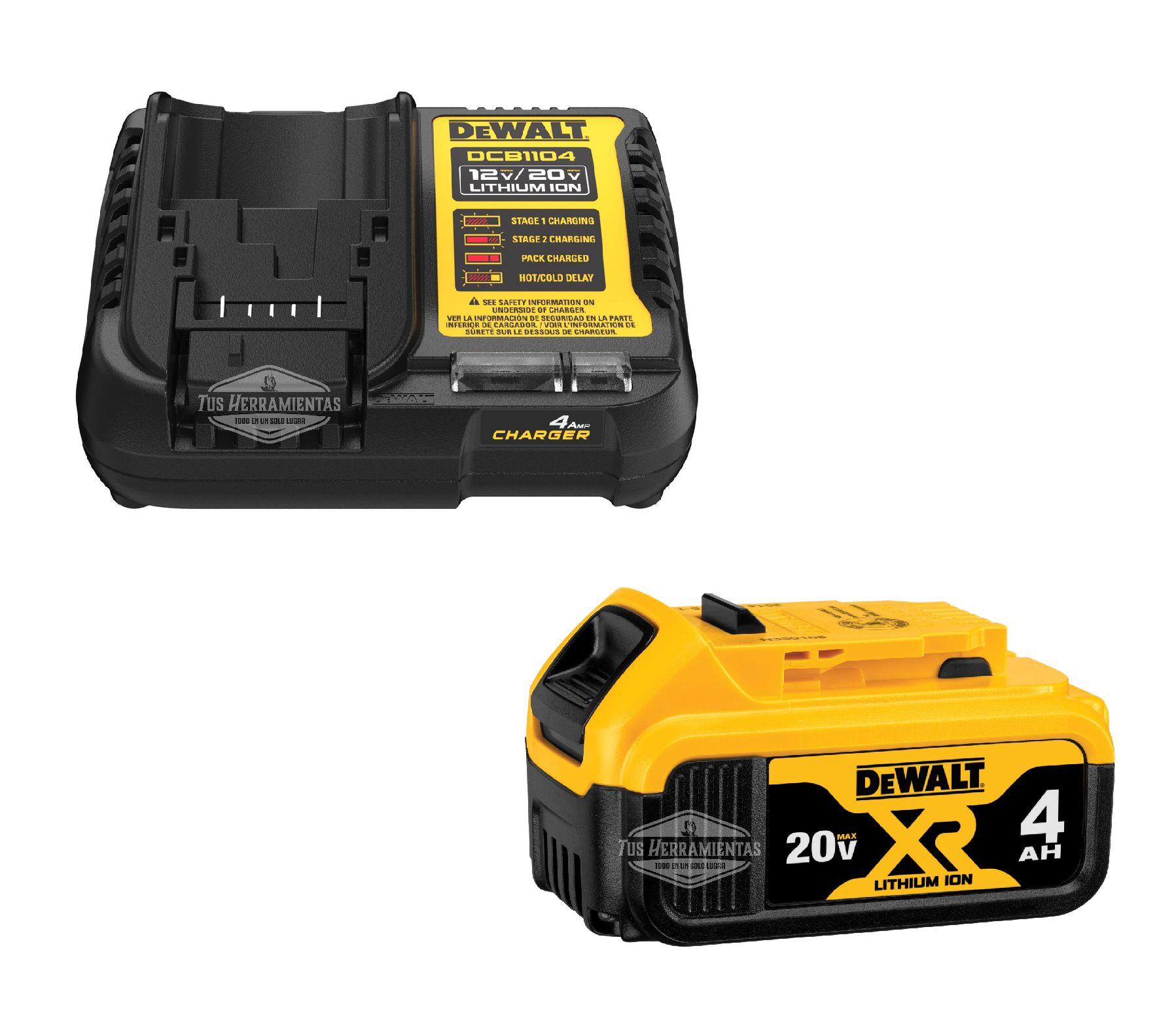 Llave De Impacto 1/2 Atomic 20v + 1 Bat 4ah Dewalt Dcf922M1-3